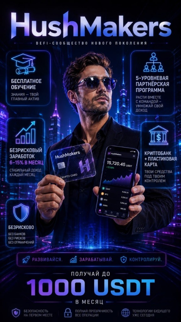 HushMakers Экосистема возможностей